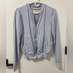 Baby Blue Lightweight Jacket From Garage